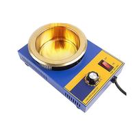 Welding Crucible, Adjustable Temperature Lead Free Solder Pot Tin Stove Melting Furnace Temperature Soldering Desoldering 200℃-480 ℃(MT-C)