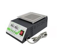 Welding Crucible, Pure Lead Free Soldering Pot, 400W Dual Digital Display Industrial Solder Pot Tin Furnace
