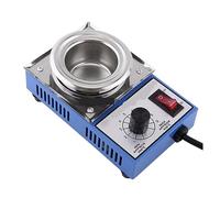 Welding Crucible, Solder Pot Soldering Desoldering Melting Pot 50mm 220 150W Stainless Steel Solder Pot 500G ST-21C
