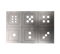 Welding Cube Dice Kit - Practice for Beginners | Sturdy Stainless Steel Coupons, Metal Sheet Training, Manufacturing Skills, Projects, Gi Enthusiasts
