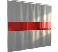Welding Curtain Wall with Observation Window, Safety Welding Protection Screen for Workshop/Industrial Use(5x3m/16.4x10ft)