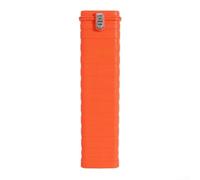 Welding Electrode Storage Bucket 4KG Heavy Duty Box for 300-350mm Electrodes - PPABS Case for Site Protection(orange cap)