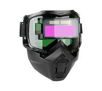 Welding Face Cover | Welding Face Shield - Auto Darkening Welding Helmet | Full Face Welder Shield with Adjustable Shade | Detachable Soldering Protector for Metal Work and Factory Use