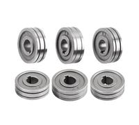 Welding Feeder Roll 1PCS Welding Wire Feeding Roller 5KG 0.8/0.9/1.0/1.2/1.4mm Double K/V/U Size 30x10x10mm Welding Machine(K Groove 1.0-1.2)