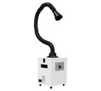 Welding Fume Extraction and Purification System, Adjustable Angle Powerful Suction 258m³/h, Low Noise High Efficiency Fume Removal, for Laser Welding Smoke Absorption and Desktop Soldering
