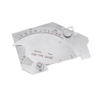 Welding Gauge, MG-8 Bridge Cam Welding Gauge Welded Surfaces Joint Undercut Fillet Leg Throat Gage Measuring rulers Welding Undercut Gague