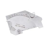Welding Gauge, MG-8 Bridge Cam Welding Inspection Gauge Welded Surfaces Joint Undercut Fillet Leg Throat Gage Measuring Rulers Welding Undercut Gague