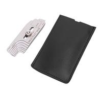 Welding Gauge Stainless Steel Bridge Cam Inspection Tool MG11 Metric and Inch - Durable Precise Measurement, Clear Etched Numerals, Ideal for Boilers and Shipbuilding