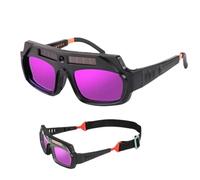 Welding Glasses for Men,Eyes Protective Welder Glasses - Lightweight Eye Protection Shield Helmet Eyewear for Cutting Yard Working Outdoor Construction Work Welders Men
