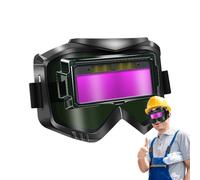 Welding Glasses - Good Support for Welders, Auto Darkening Safety Goggles, Wide Shade Eye Protection Welding Glasses | Eyewear Adjustable for Professionals Enthusiasts Beginners