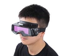 Welding Glasses, Welding Glasses Auto Darkening Welder Protective Goggles Welder Helmet Automatic Dimming Screen for TIG MIG ARC Weld Cut Grinding
