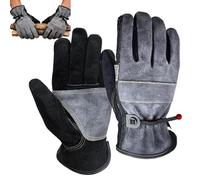 Welding Gloves - First Layer Of PU Leather + Cotton Lining Heat Resistant Fireproof Insulated Extended Cuff - Women Men Gardening Gloves For Construction Chainsaw Farm Yard Work Bbq Oven Fireplace