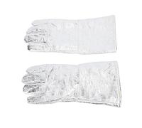Welding Gloves, Leather Gloves Welding With a Design Focused on Ergonomic Grip and Flexibility Aluminum Foil for Challenging Work Environments