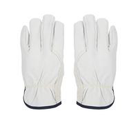 Welding Gloves, Super Soft Fire Resistant Grain Sheepskin Gloves TIG Work Gloves