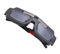 Welding Goggle Anti Radiation Safety Glasses with Adjustable Lens for Welder Protection Solar Auto Darkening for Welding Cutting Black