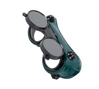 Welding Goggles - 7.87x3.35 Inches, Arc Eye Protection, Grinding Plasma Cutting Brazing Flipping Up Glasses | Dustproof Soldering Torching Copper Electric Burning Mirror Chamber Comfort