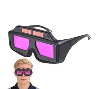 Welding Goggles - Adjustable Shade Glasses | Wrap-Around Anti-Scratch Uv Protection with Cutting Usage, Durable Eye Safety Gear for Men Women Torching Brazing Soldering