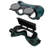 Welding Goggles - Arc Protection Goggles, Flip-Up Abrasive Goggles Durable Work Safety Equipment Reliable Eye Protection Solution For Use In The Workshop At Plasma