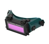 Welding Goggles Auto Darkening, Welder Glasses Auto Darkening Solar Welder Eye Mask Glasses Welding Protective Goggles Auto Darkening (Dark Green)