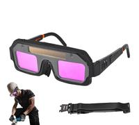 Welding Goggles | Eye Protection Goggles | 3-Level Dimming Eyewear for Projects Auto Repair Plasma Cutting Industrial Work