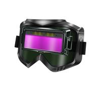 Welding Goggles - Protective Eye Gear For Metal Work | Weldings Glasses | Auto Darkening Safety Goggles For Welding Cutting Grinding Soldering Workshop Garage And Industrial Safety Use