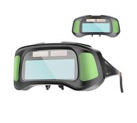 Welding Goggles,Safety Glasses Auto Darkening | Anti-Glare Solar Powered Eyewear for Soldering Project Manufacturing Construction