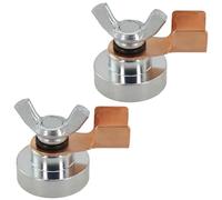 Welding Ground Clamp 2PCS Strong Magnetism Welding Magnets and Clamps Ground Magnet Portable Magnetic Clamp