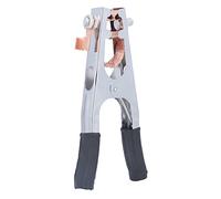 Welding Ground Clamp 500A Heavy Duty Copper Head Stainless Steel Body Rubber Cover for Welder Work Firm Clamping Fixing Holding Tool Kit