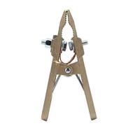 Welding Ground Clamp Earth Clamp Welder 600A, Heavy Duty Conductive Grounding Clamp for Shipbuilding Steel Structure Brass 1 Pack
