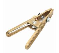 Welding Ground Clamp Electroplated Welding Ground Clamp Electroplated Earth Ground Cable Copper Grip Clip Clamp Heavy Duty Welding Ground Clamp Welding Manual Earth Clip High