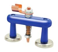 Welding Ground Clamp | Magnetic Welding Head,Professional Precision Adjustable Welder Fixture Tool for Construction Metal Fabrication Craft Projects