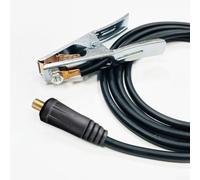 Welding Ground Wire Clamp Copper Earth Cable For Mig Tig Machines Heavy Duty 150a Workpiece Connector With Flexible Cord Optional Length 2m 4m 5m Industrial Grade Safety Tool Kit(2 meters)