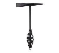 Welding Hammer, Chipping Hammer Welding Chipping Hammer Cleaning Chipping Hammer Welding Slag Remover Tool Spring Handle Welding Hammer for Cleaning Removing Slag (500g)