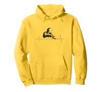 Welding Heartbeat For Welders Passionate Metalworkers Pullover Hoodie