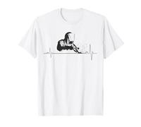 Welding Heartbeat For Welders Passionate Metalworkers T-Shirt