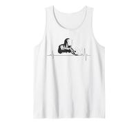 Welding Heartbeat For Welders Passionate Metalworkers Tank Top