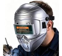 Welding Helmet Auto Darkening | Anti-Glare Breathable Auto Darkening Helmet - Welding Face Shield - for Soldering Metalworking Eye Protection Head Protection Home Workshop Industrial