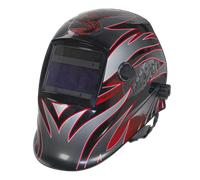 Welding Helmet Auto Darkening Shade- 9-13 - Sealey PWH600 New