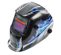 Welding Helmet Auto Darkening,Welding Mask Solar Automatic Light-changing Welding Helmet Cap Protective Mask(Blue)