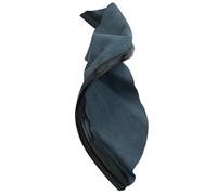 Welding Helmet Bib Cover Wraparound Leather Neck Protection - Fire Resistant Scarf for Splash Sparks Heat Shield Black Standard Fit(Leather scarf)