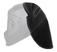 Welding Helmet Cover, Helmet Extended Cover with Press Fit Seal, Full Protection Welding Hood Accessories Welding Head Cover for Most Welding Helmets,Welding Helmet Accessories (Black)