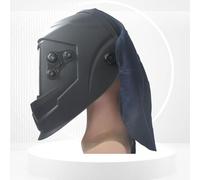 Welding Helmet Cover, Helmet Extended FR Cotton Headcover with Press Fit Seal, Back Head Coverage Rear Extension Full Protection Welding Hood Accessories for Additional Protection