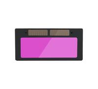 Welding Helmet Lens - True Color Auto-Dimming Shield, Solar Energy Filter | Protective Replacement Insert for Standard Masks, Adjustable Goggles, and Professional Workshop Gear