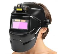 Welding Helmet - Welder Hood with Light,Heat-Resistant Welding Helmet Auto Darkening - for Men Construction Industrial Safety Workshop Home