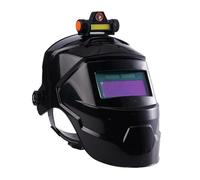 Welding Helmet Welder Mask with Rechargeable Headlight Automatic Dimming Electric for Arc Weld Grind Cut Process