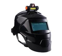 Welding Helmet Welder Mask With Rechargeable Headlight Automatic Dimming Electric Welding Mask For Arc Weld Grind Cut Process, Welding Protective Gear(Groen)