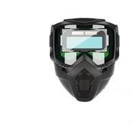 Welding Helmet,Welders Mask Auto Darkening Welding Glasses Work Protective Equipment Face Protector Adjustable Band Impact Resistant Welder Mask Shield(A Color lenses)