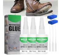 Welding High-Strength Oily Glue, Lekxagabo Welding Glues - Heavy Duty Multi-Surface Adhesive For Long-Lasting Repairs On Metal, Wood, Ceramics, Leather & Glass, For Tough Bonding Jobs (3Pcs)