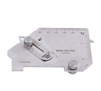 Welding Inspection Gauge, Akozon Welding Measuring Tool MG-8B Inch&Metric Bridge Cam Welding Gauge Welded Surfaces Joint Undercut Fillet Leg Throat Gage