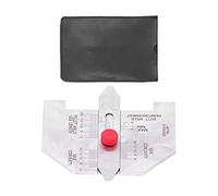 Welding Inspection Gauge, Automatic Fillet Weld Height Measuring Tool, Stainless Steel Adjustable Weld Size Gauge for Flat and Fillet Welds with 20mm Range